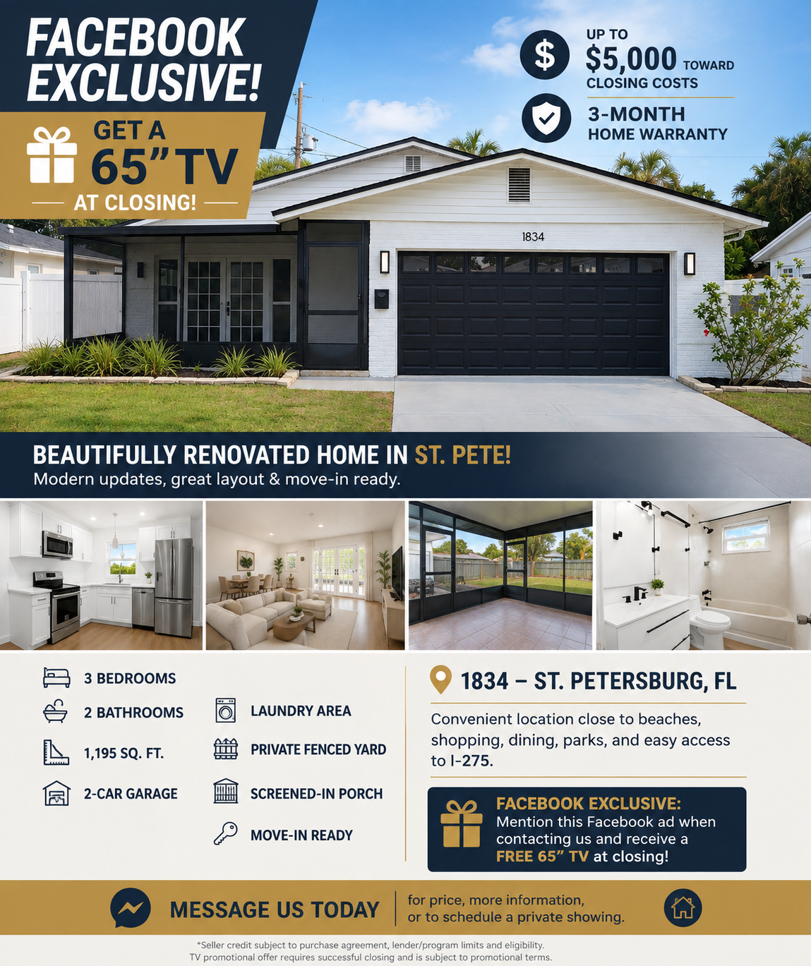 1834 New Hampshire – Saint Petersburg, FL 33703